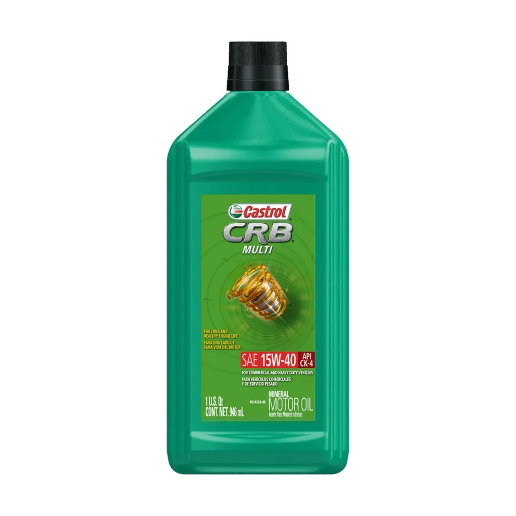 Huile moteur diesel CRB-Multi CK-4 15W40 – Réf. 15B1A2 – Carton 12 x 946 ml – Castrol