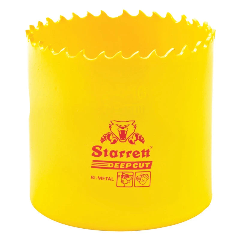 Scie cloche bimétal à coupe profonde Starrett DCH0256-G, 2-5/16 po (59 mm)