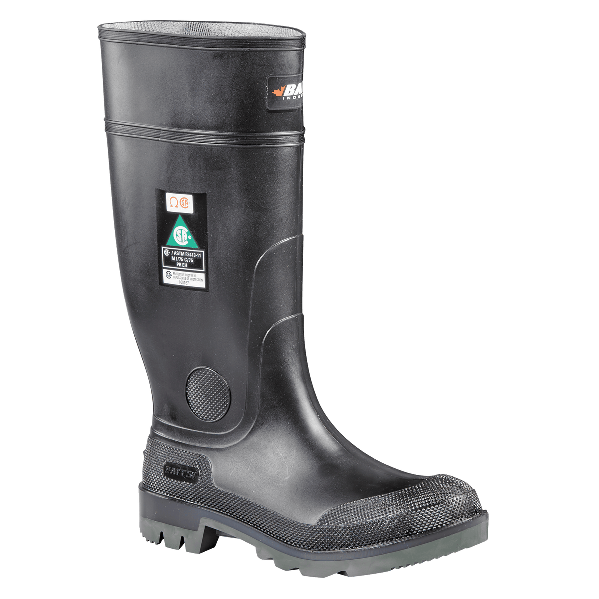 Botte de travail en caoutchouc Baffin 9669 Enduro, 16 po, embout et plaque en acier