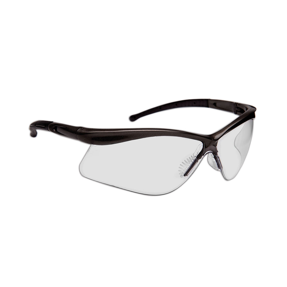 Dynamic EP100BIO, lunettes de sécurité semi-cerclées, verres intérieur/extérieur, monture noire