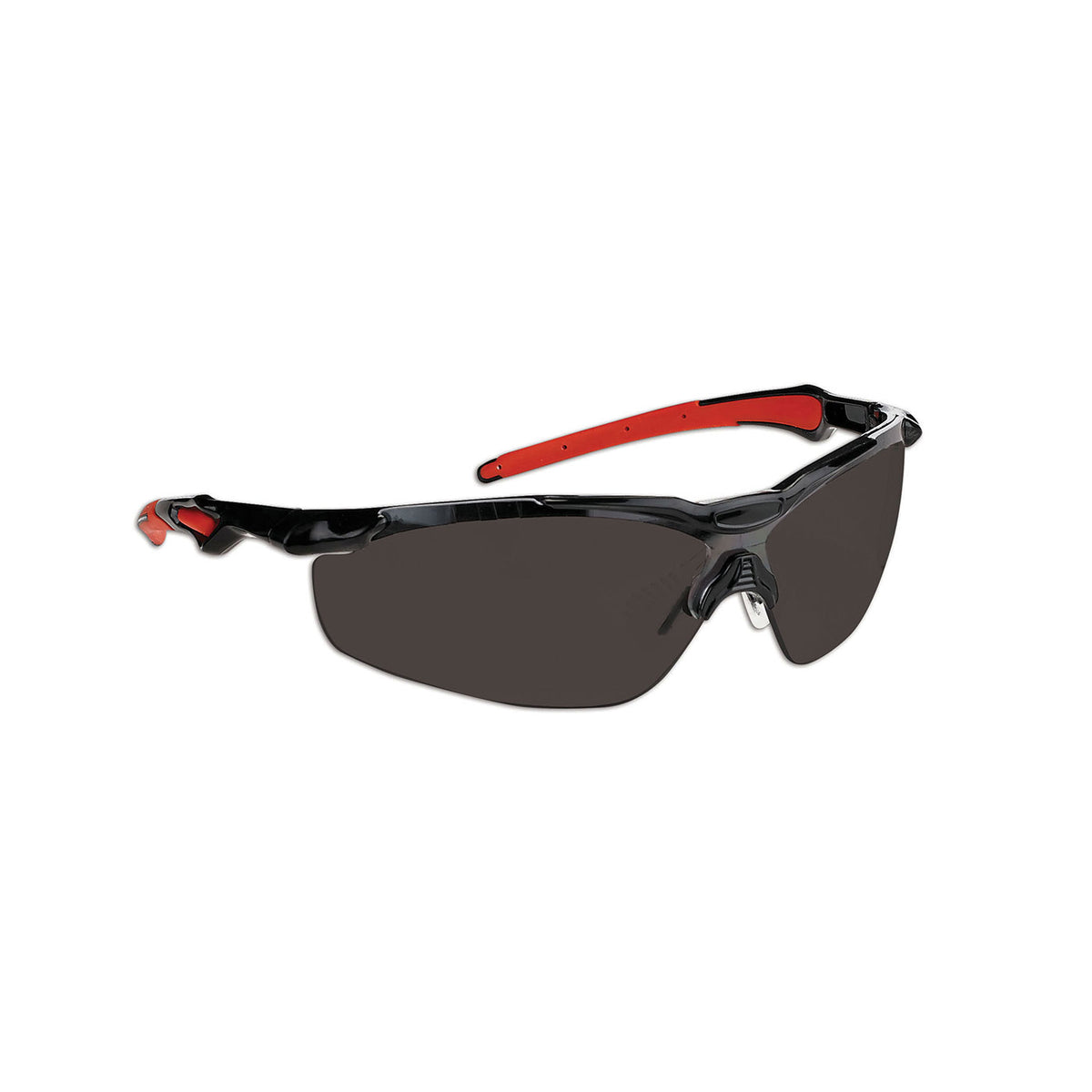 Dynamic EP825S, lunettes de sécurité semi-cerclées, verres fumés, monture noire