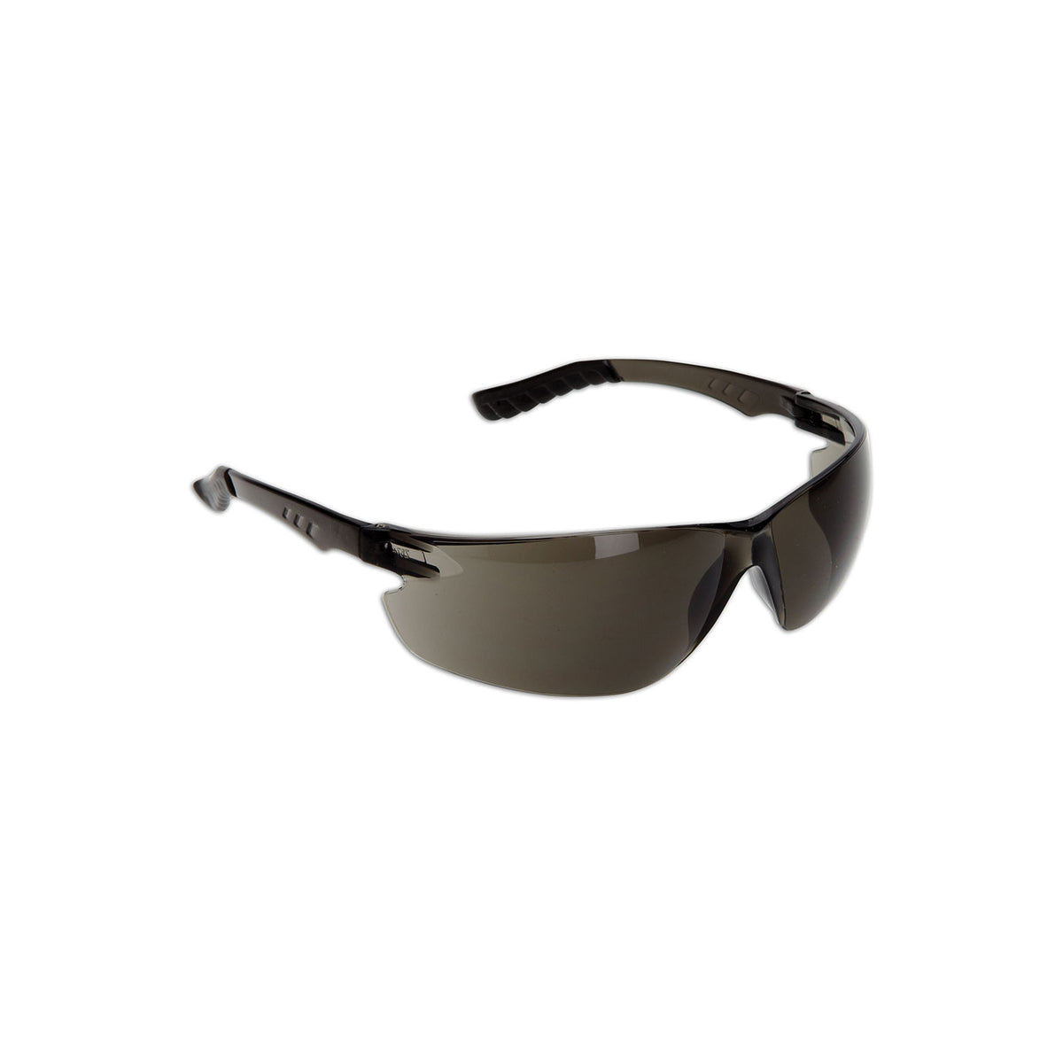 Lunettes de sécurité sans monture Dynamic EP850S, verre fumé d’une seule pièce, branches fumées