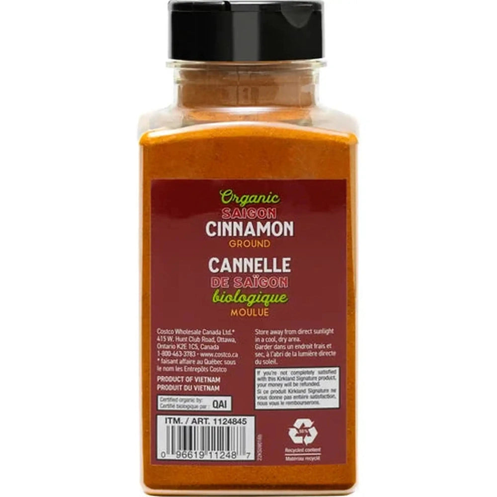 Kirkland Signature Organic Ground Cinnamon - Organic Ground Cinnamon 303g