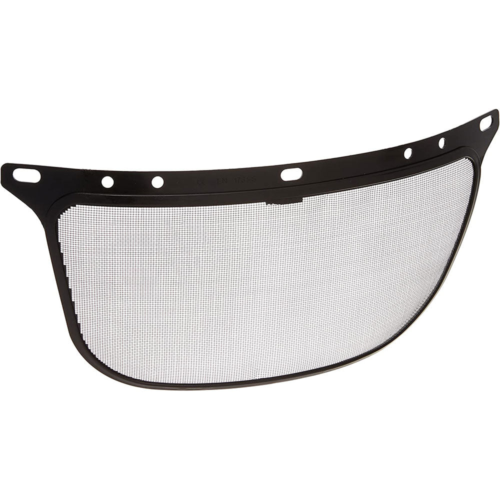 Écran facial métallique noir Honeywell FS01-H5, 7 x 15-1/2 po