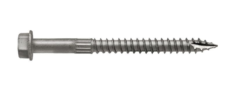 Vis de connecteur robuste Simpson Strong-Tie Strong-Drive SDS 1/4 x 3″, revêtement double barrière, empreinte hexagonale 3/8″, boîte de 25
