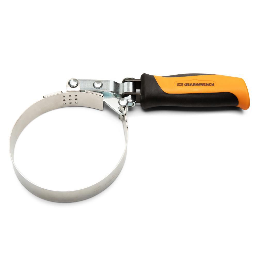 Clé à filtre à huile Pro Swivoil GearWrench 3944, très grande taille, 3.78 à 4.37 po