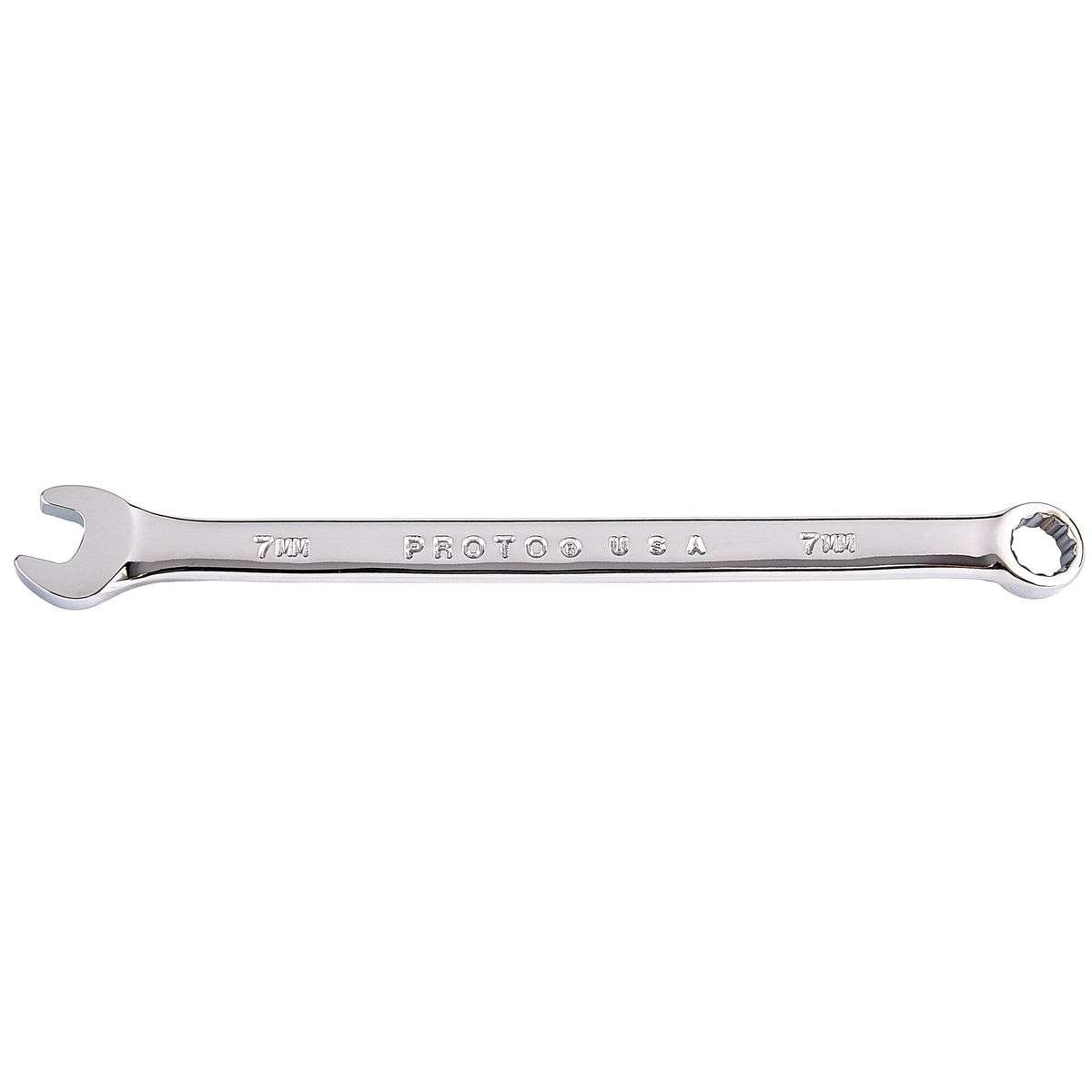 Clé mixte métrique 12 pans Proto J1207M-T500, 7 mm, polie intégrale