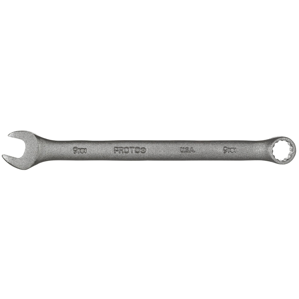 Clé mixte à 12 pans oxydée noire Proto J1209MBA, 9 mm