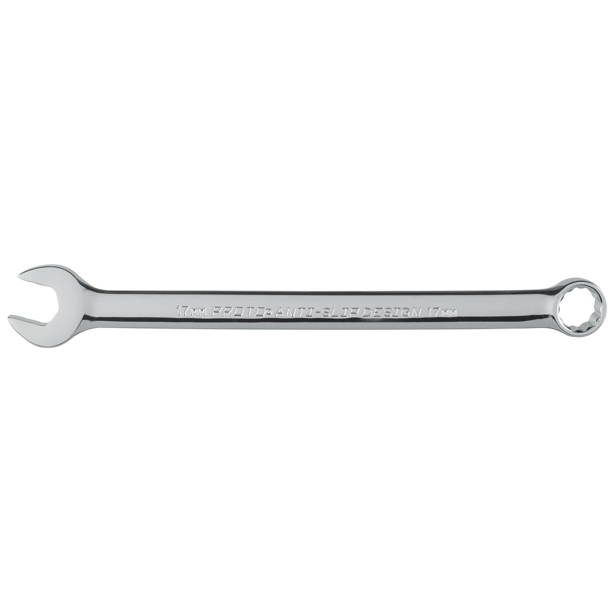 Clé mixte métrique polie 12 pans Proto J1217M-T500, 17 mm