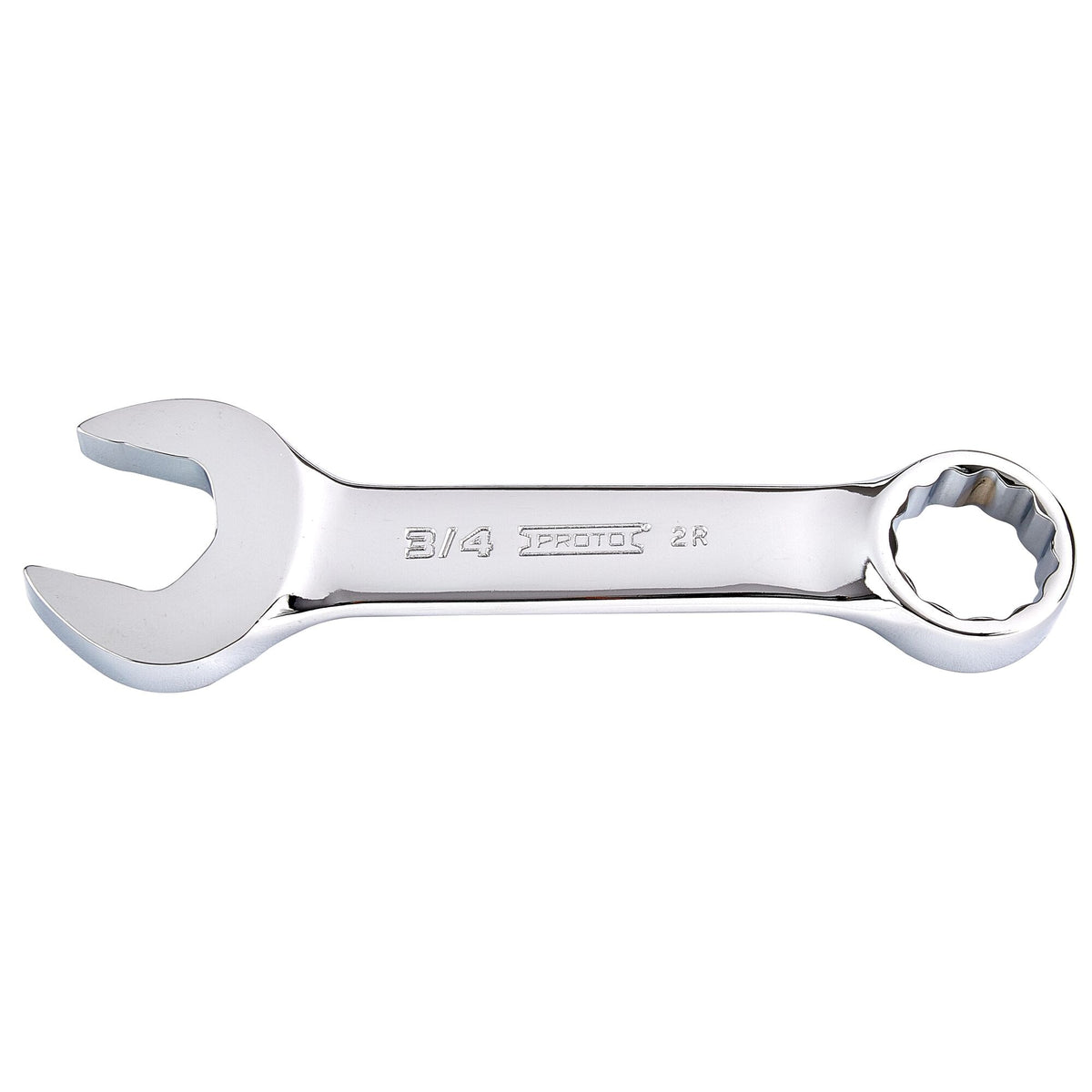 Clé mixte courte 12 pans Proto J1224ES, 3/4 po, polie intégrale