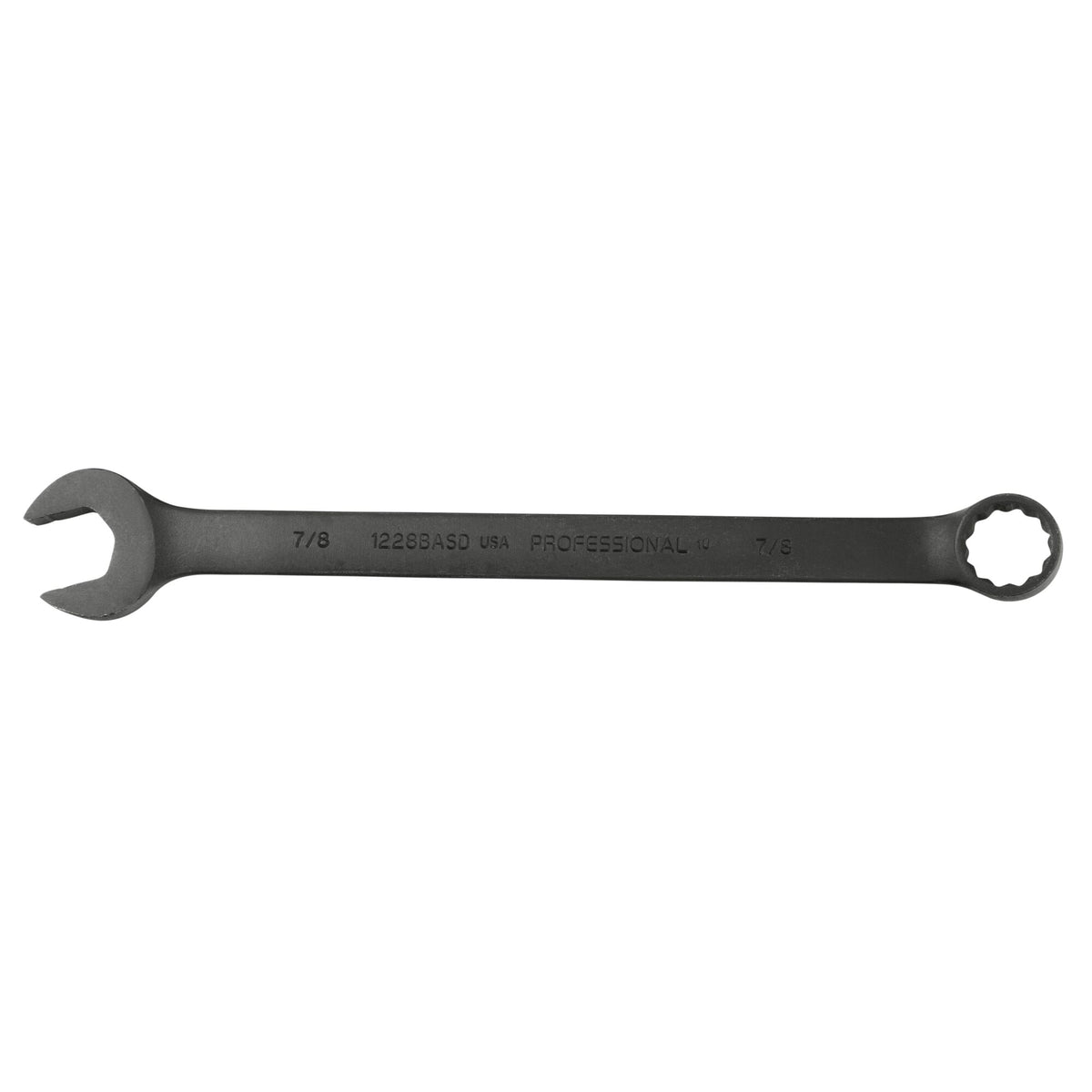 Clé mixte 12 pans oxyde noir Proto J1228BASD, 7/8 po