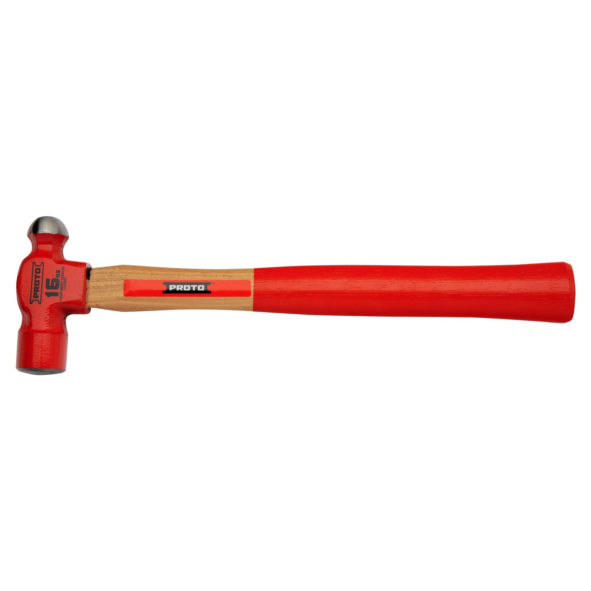 Marteau à panne sphérique Proto J1316PD, 16 oz, manche en bois industriel