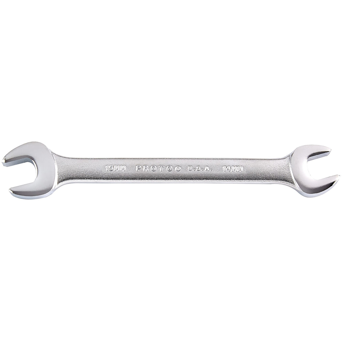 Clé à fourche double satinée Proto J31415, 14 mm x 15 mm