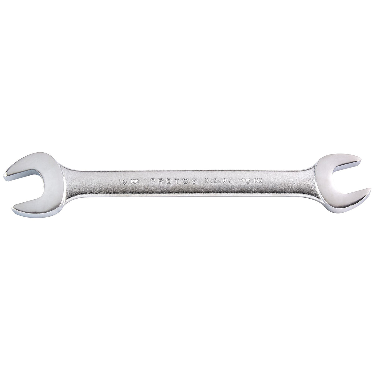 Clé à fourche double Proto J31819, 18 x 19 mm, finition satinée