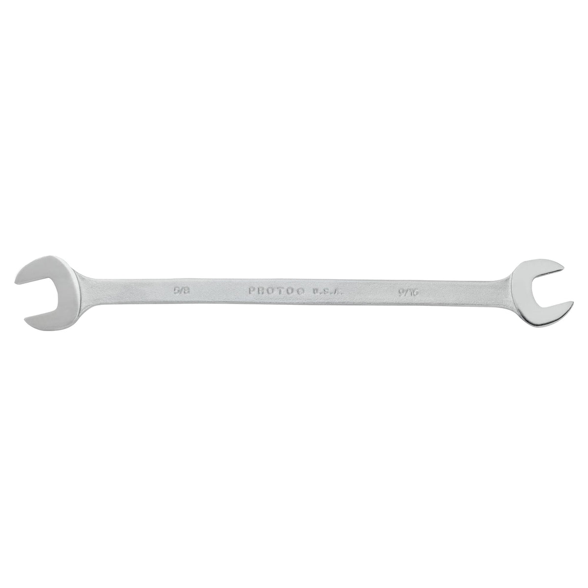 Clé à fourche double extra mince Proto J3430, 9/16 po x 5/8 po, satinée