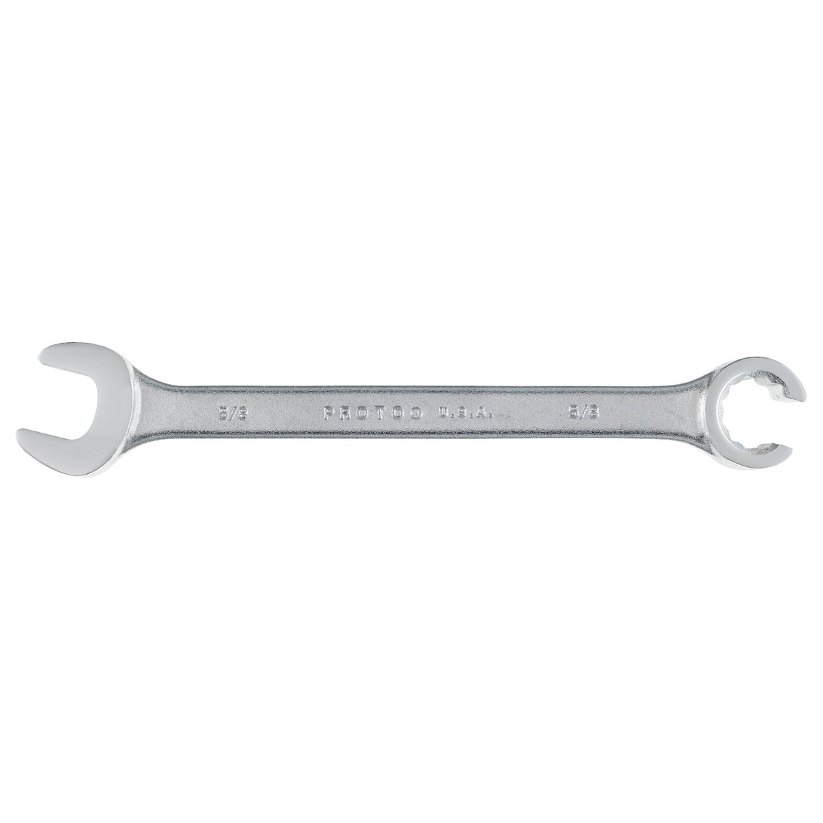 Clé mixte pour écrous évasés Proto J3755T, 5/8 po, 12 pans, finition satinée
