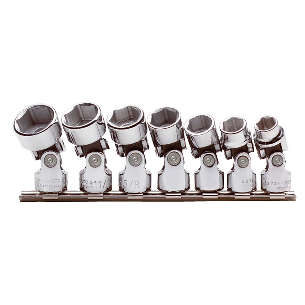 Jeu de douilles articulées à 6 pans Proto J52100, entraînement 3/8 po, 7 pièces