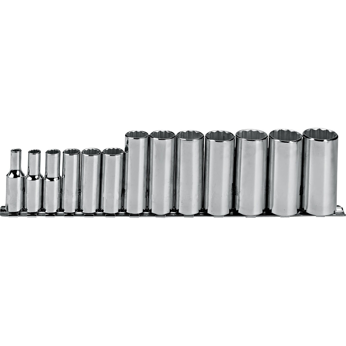 Jeu de douilles longues à 12 pans Proto J52112, entraînement 3/8 po, 13 pièces