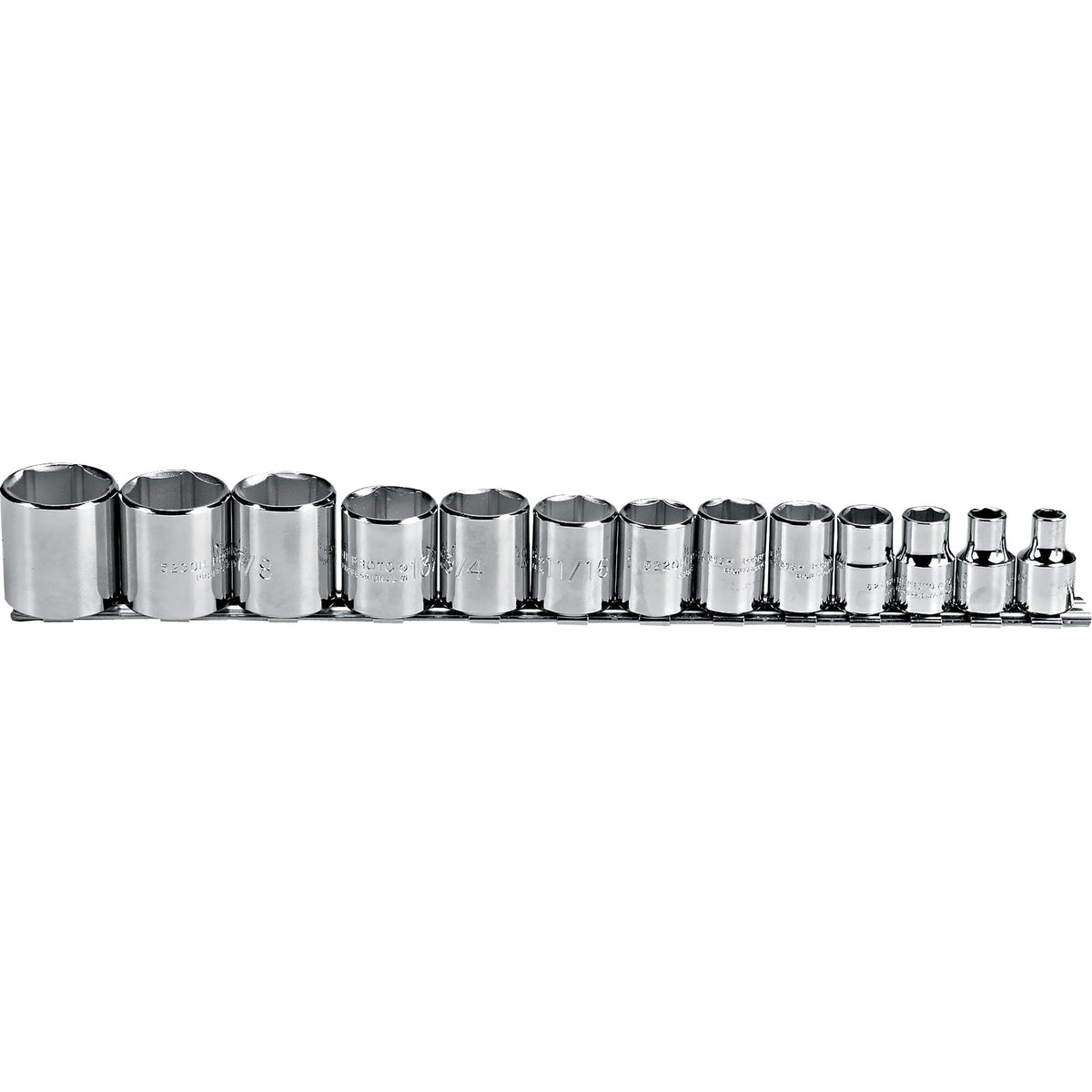 Jeu de douilles à 6 pans Proto J52126, entraînement 3/8 po, 13 pièces