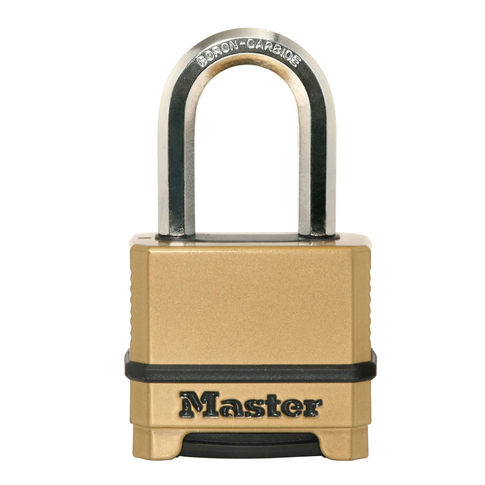 Cadenas à combinaison Master Lock Magnum M175, 4 chiffres modifiables, corps 57 mm, anse de 38 mm