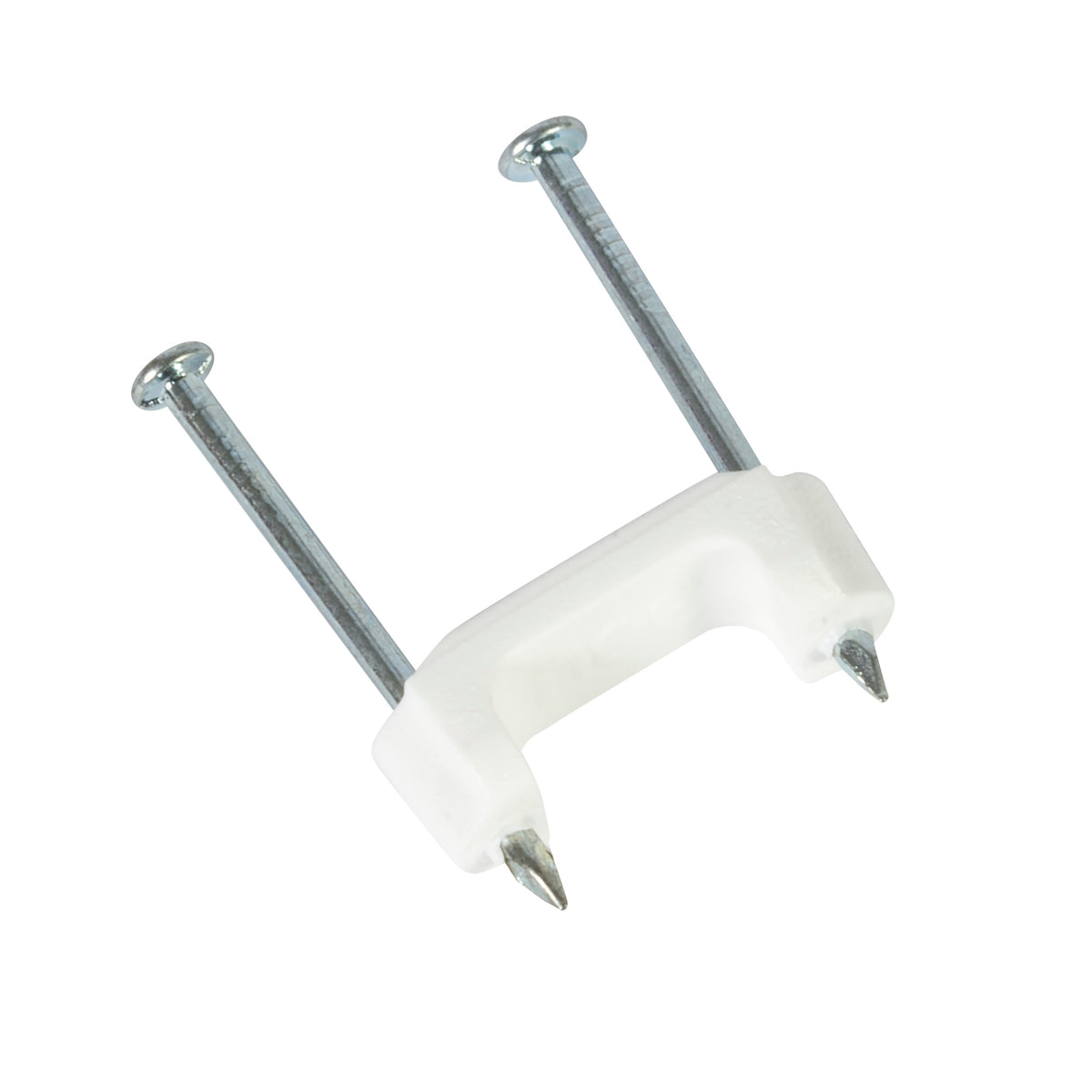 Cavaliers en plastique blancs Gardner Bender PS-50 pour câble NM, 13 mm (1/2 po), sac de 50
