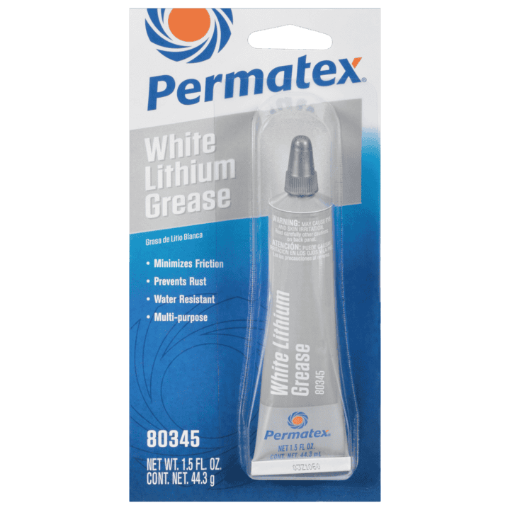 Graisse au lithium blanche Permatex, tube de 44 mL (1,5 oz)