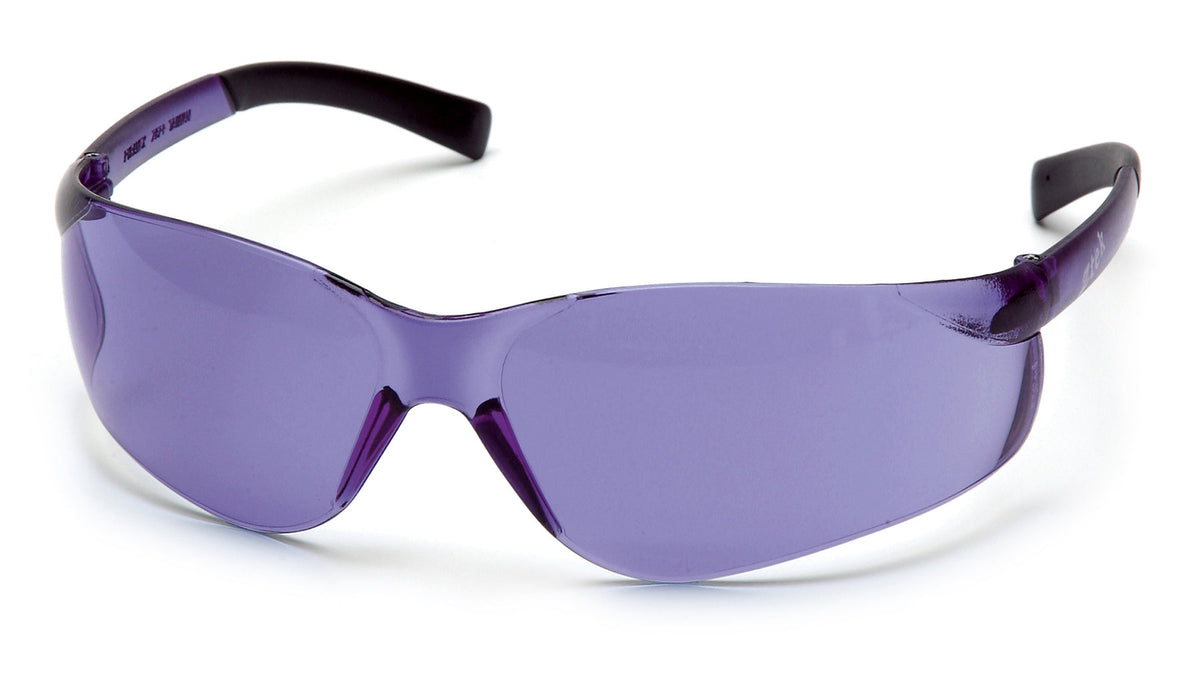 Lunettes de sécurité sans monture Pyramex Ztek S2565S, lentille Purple Haze, 1 paire