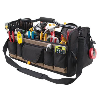 Boîte à outils souple Kuny's SW-1579, 27 poches, 20 po