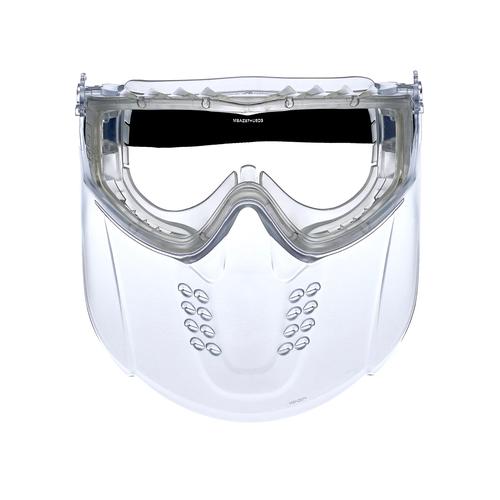 Lunettes-masque avec écran facial MSA 10150069, claires, antibuée