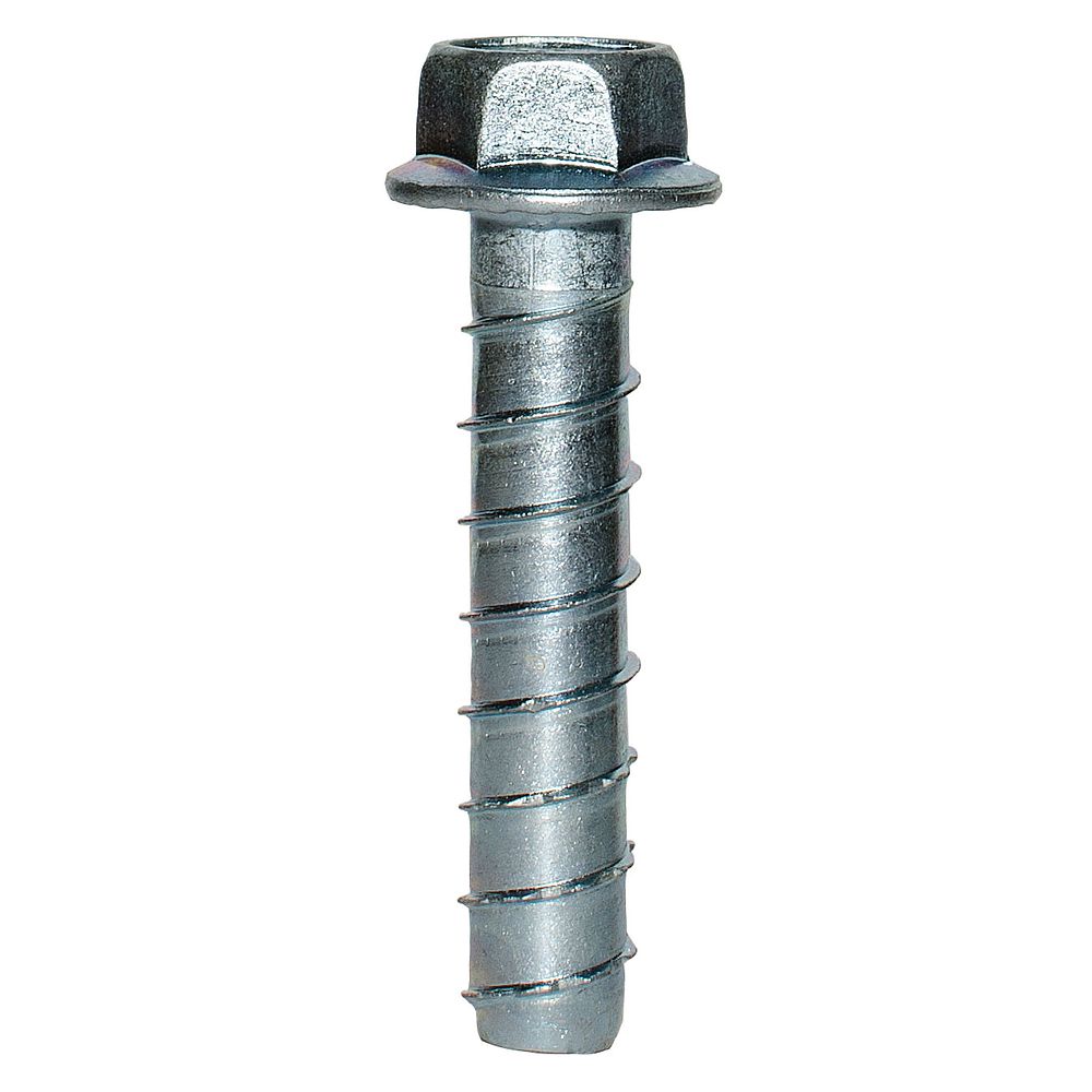 Ancrage à vis Simpson Strong-Tie Titen HD THD75400H, 3/4 x 4 po (19 x 102 mm), tête hexagonale à rondelle, vendu à la pièce