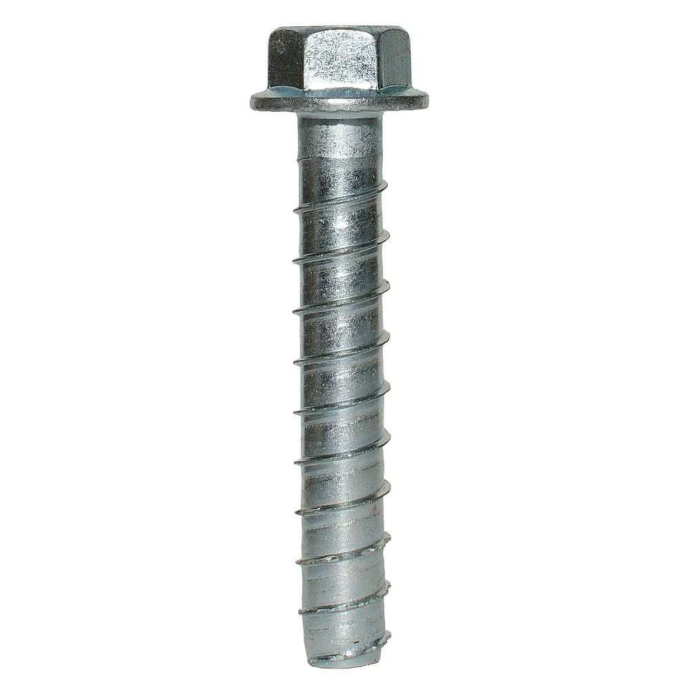 Ancrage à vis Simpson Strong-Tie Titen HD THD75500H, 3/4 x 5 po (19 x 127 mm), tête hexagonale à rondelle, vendu à la pièce