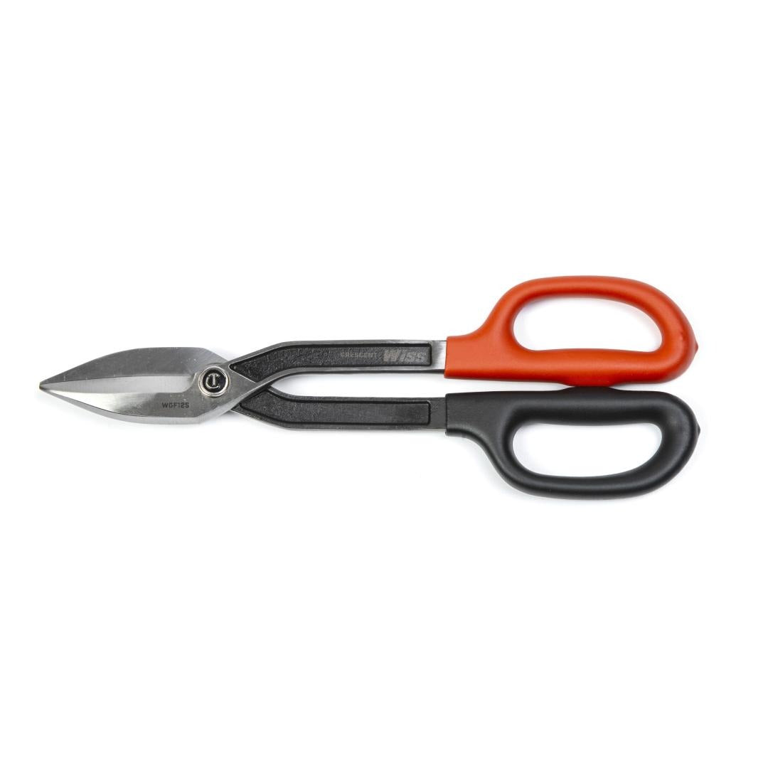 Cisailles de ferblantier Wiss WDF12S à coupe droite, 12 po