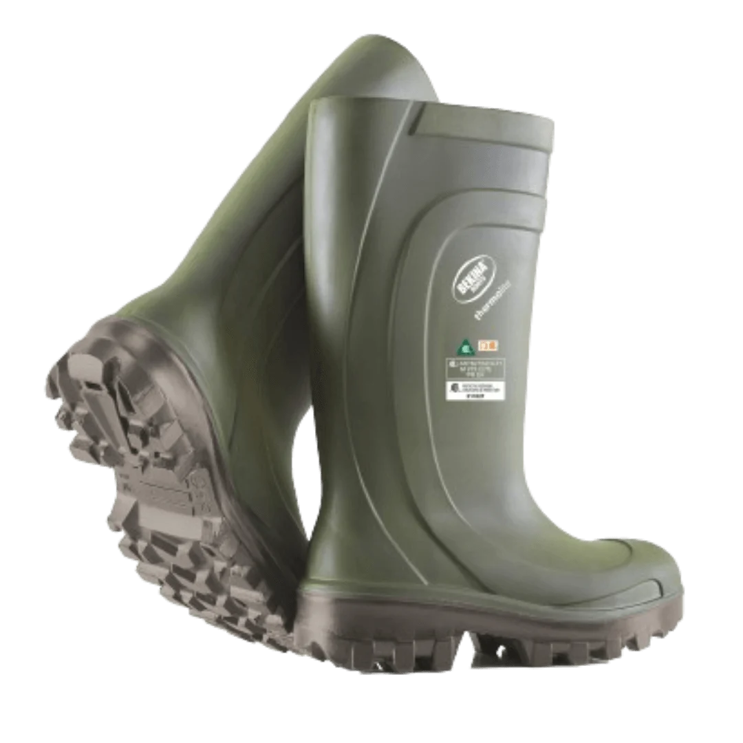 Bottes isolées Bekina Z090GG, 15 po, embout composite, vert