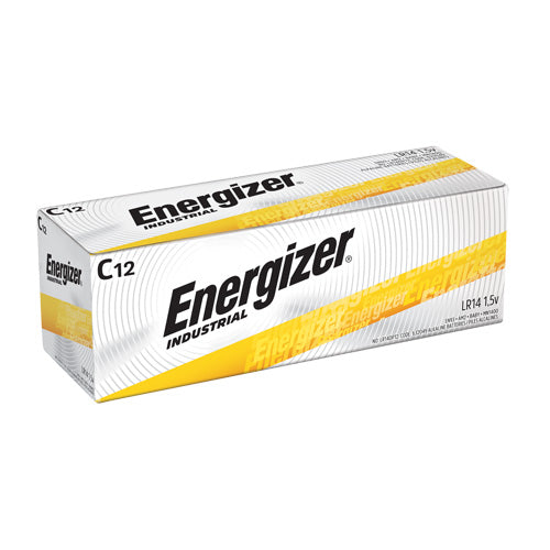 Piles alcalines Energizer EN93, C, 1,5 V, boîte de 12 piles