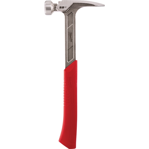 Marteau de charpentier Milwaukee 48-22-9023, 22 oz, face lisse