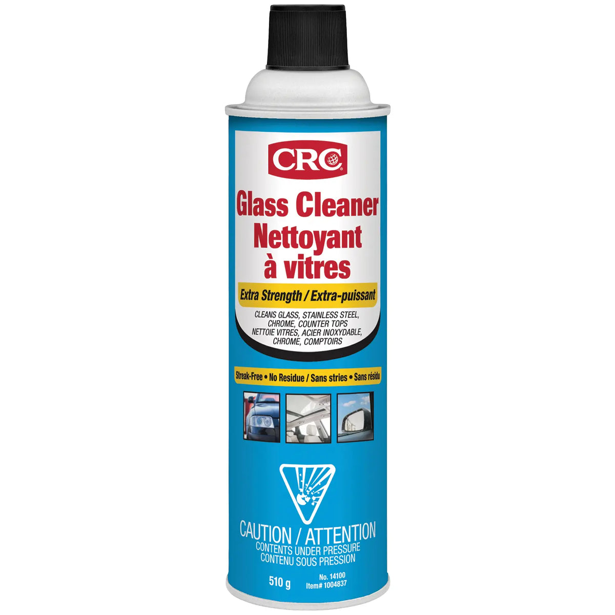 Nettoyant à vitres CRC, aérosol de 510 g