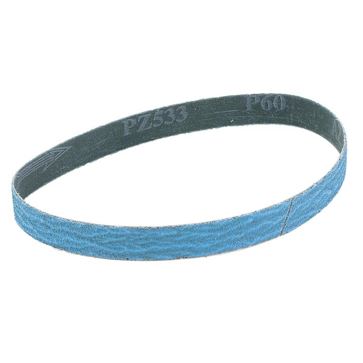 Bande abrasive pour lime électrique Walter 14-D106, 3/4 x 18 po, grain 60, alumine-zircone