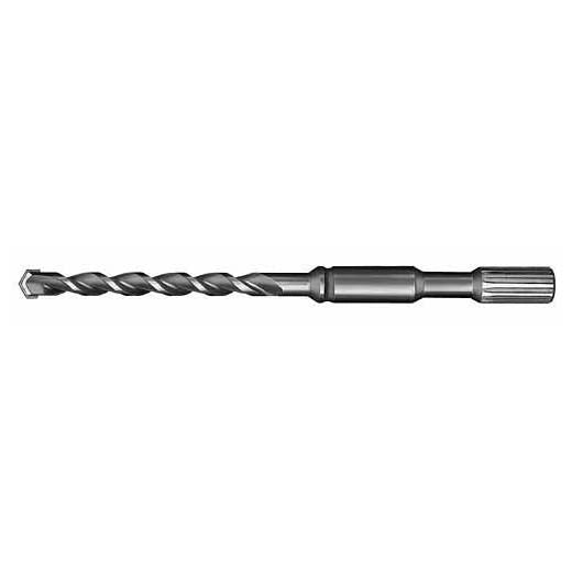 Foret à percussion à queue cannelée 2 taillants Milwaukee 48-20-4050, 1/2 po x 10 po