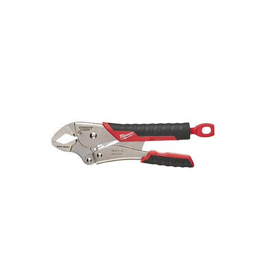 Pince-étau à mâchoires courbes TORQUE LOCK MAXBITE avec poignées Milwaukee 48-22-3710, 10 po