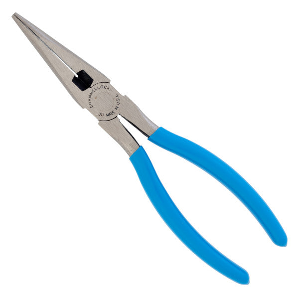 Pince à bec long Channellock 317 avec coupe-fil latéral, 8 po (203 mm)
