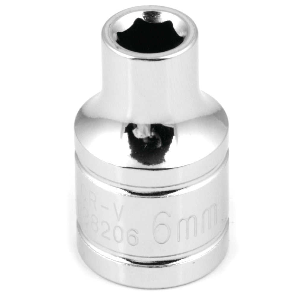 Douille Performance Tool W38206, entraînement 3/8 po, 6 mm, 6 pans