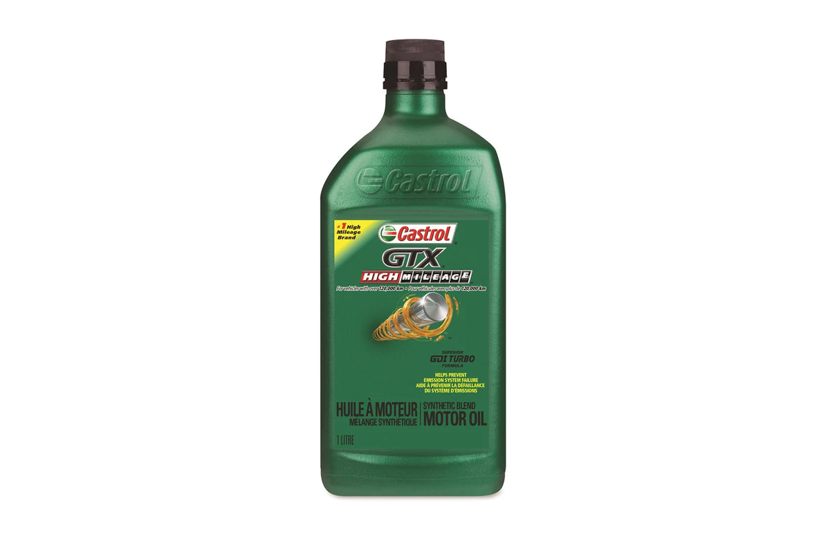 Huile à moteur Castrol GTX High Mileage 5W-20, 1 L