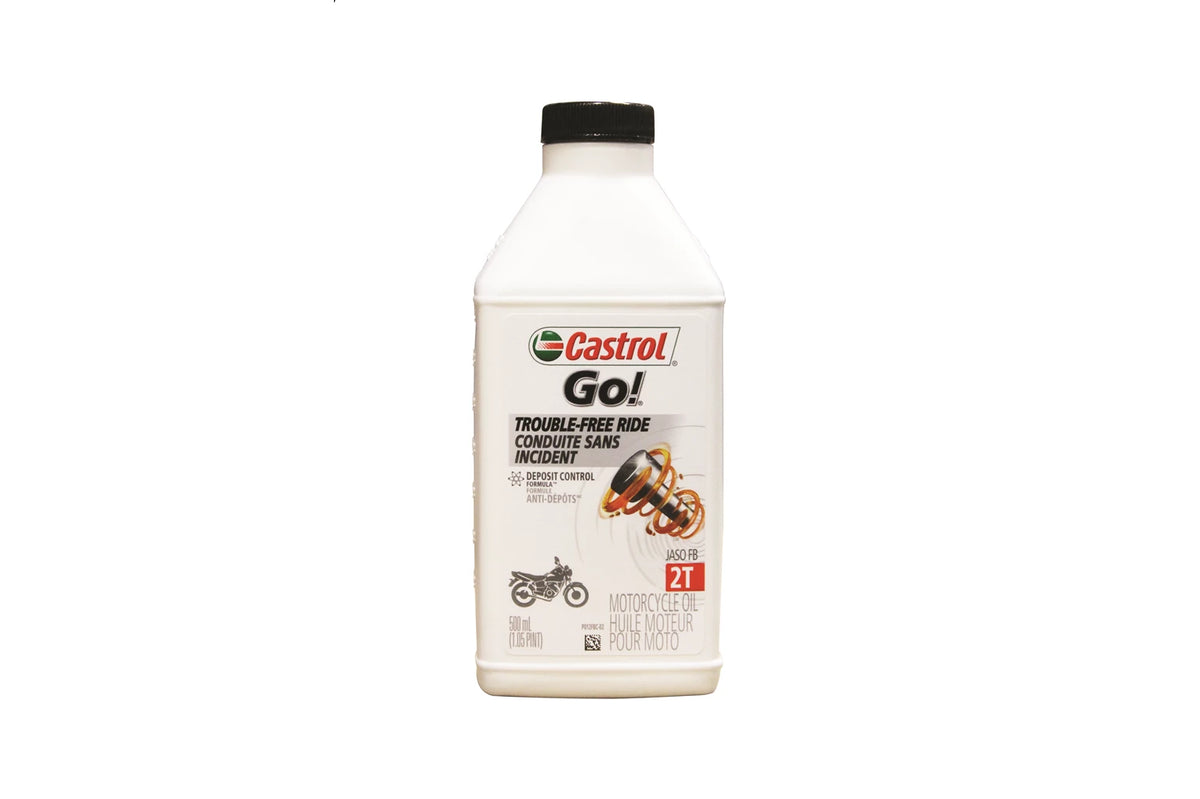 Huile moteur 2 temps minérale Castrol Go! 2T