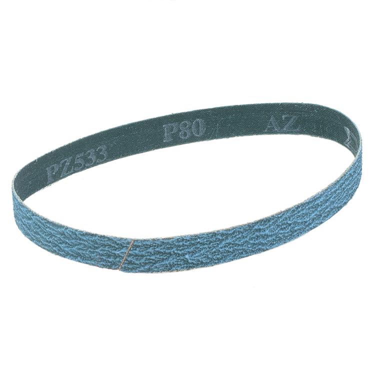 Bande abrasive pour lime électrique Walter 14-D108, 3/4 x 18 po, grain 80, alumine-zircone