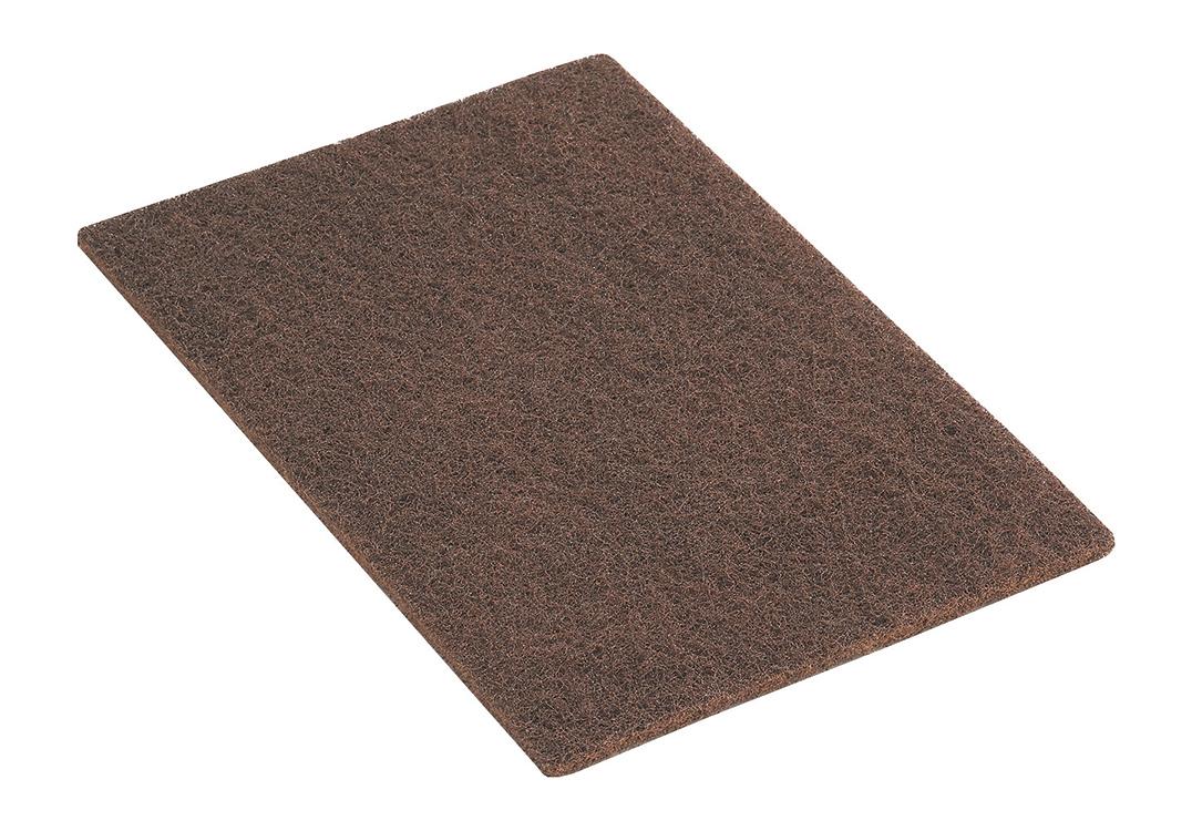 Tampon manuel non tissé Walter 07-A300, 6 x 9 po, beige