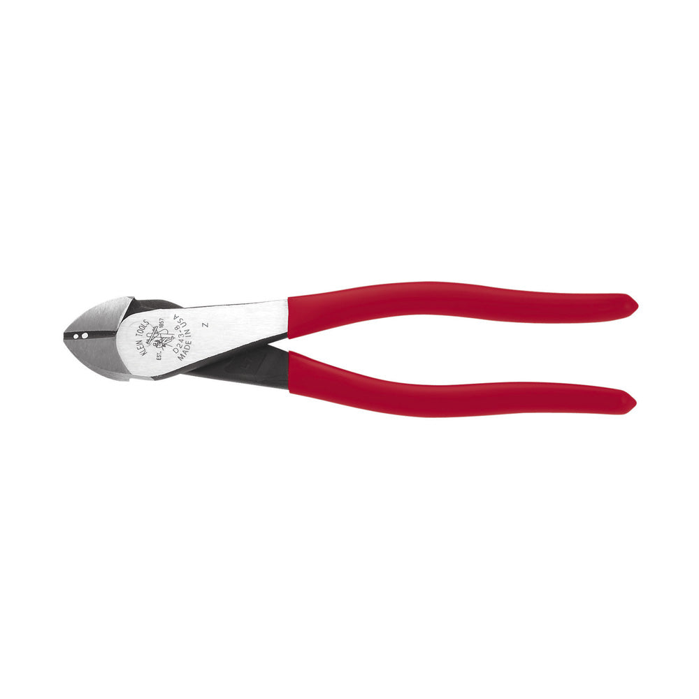 Pince coupante de côté avec trous de dénudage, 8 po, Klein Tools D243-8