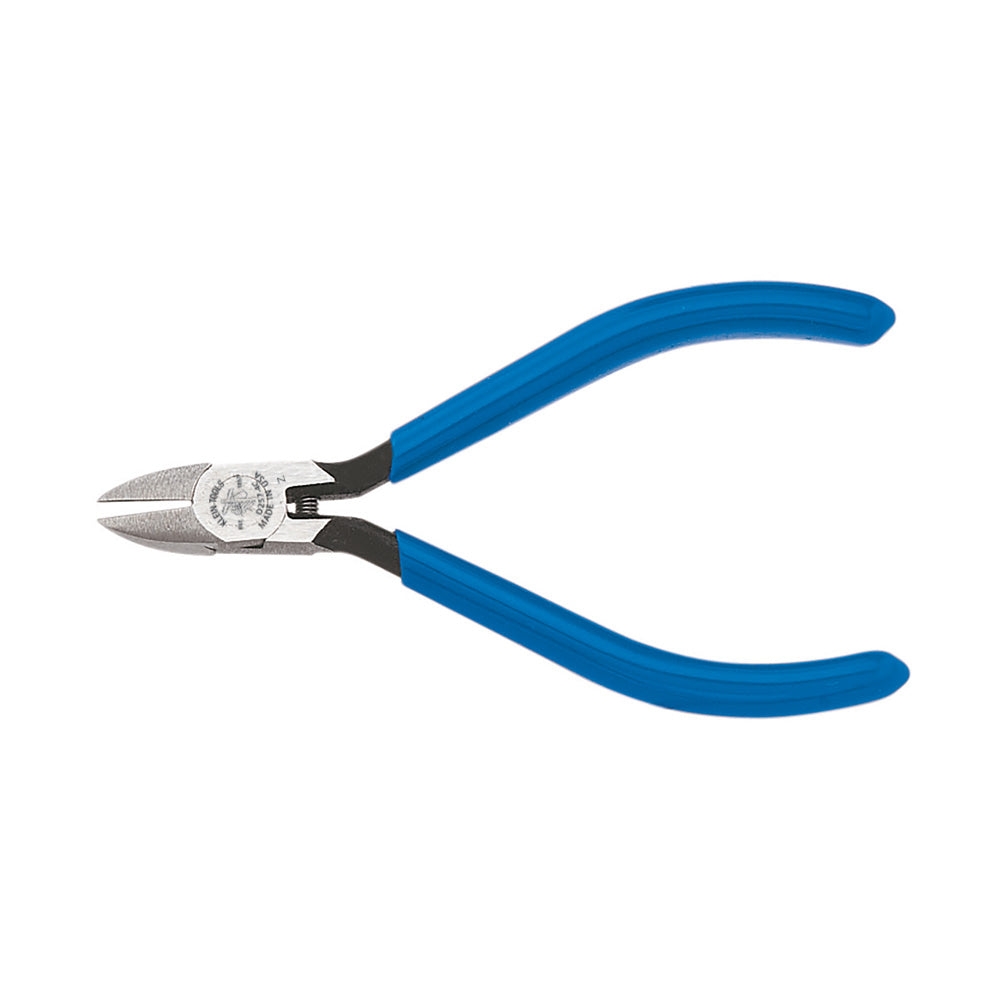 Pince coupante diagonale électronique à ressort Klein D257-4C, 4 po
