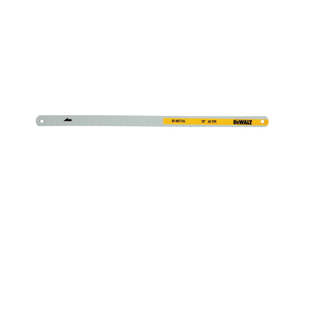 Lames de scie à métaux bimétal DeWalt DWHT20549, 10 po, 24 dents/po (paquet de 2)