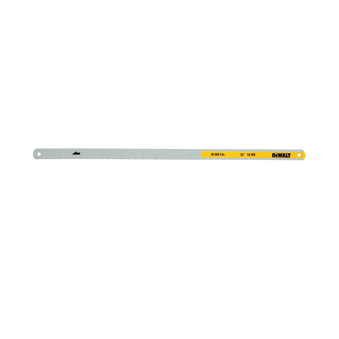 Lames de scie à métaux bimétal DeWalt DWHT20551, 12 po, 18 dents/po (paquet de 2)
