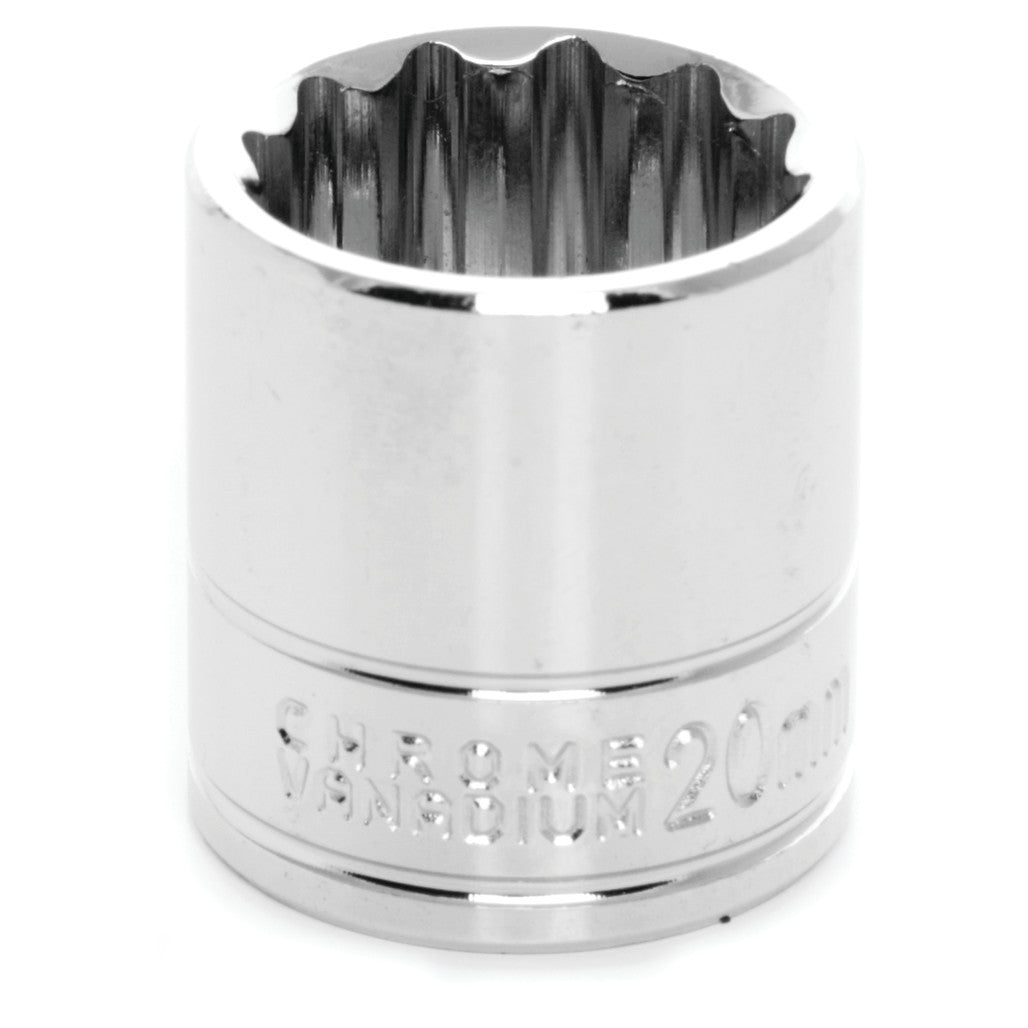 Douille Performance Tool W38820, entraînement 3/8 po, 20 mm, 12 pans